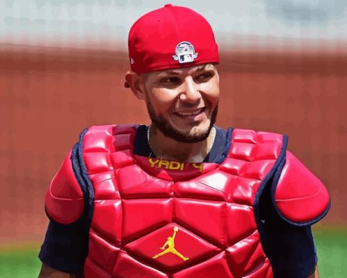 Yadier Molina Paint By Numbers