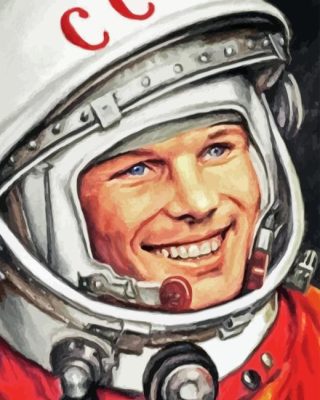 Yuri Gagarin Paint By Numbers