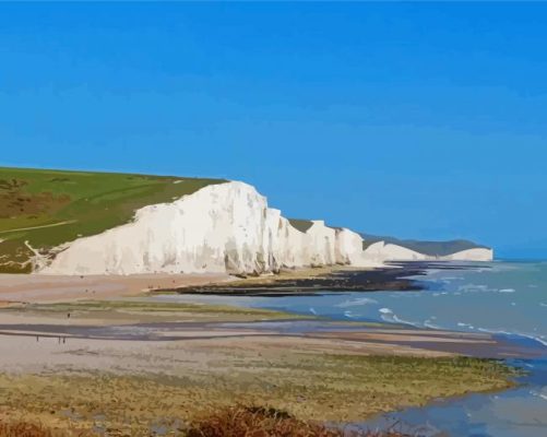 Beachy Head Paint By Numbers