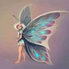 Butterfly Girl Art Paint By Numbers