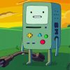 The Robot BMO Paint By Numbers