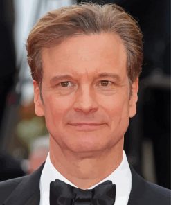 Actor Colin Firth Paint By Numbers
