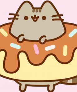 Pusheen Cat Paint By Numbers