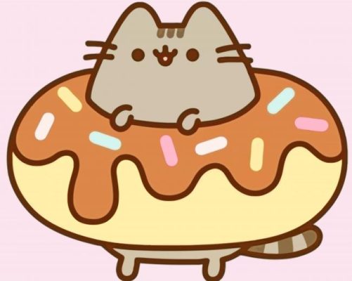 Pusheen Cat Paint By Numbers