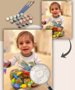 Custom Painting By Numbers​ People