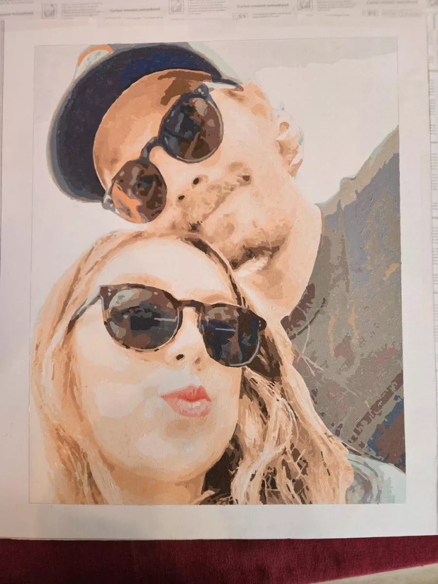 Custom Painting By Numbers​ People rev 4