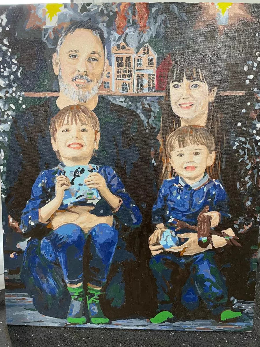 Custom Painting By Numbers​ People rev 5