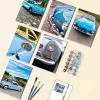 Blue Karmann Ghia Mini Paint By Numbers