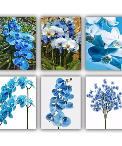 Blue Orchid Mini Paint By Numbers