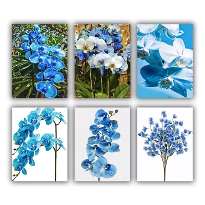 Blue Orchid Mini Paint By Numbers