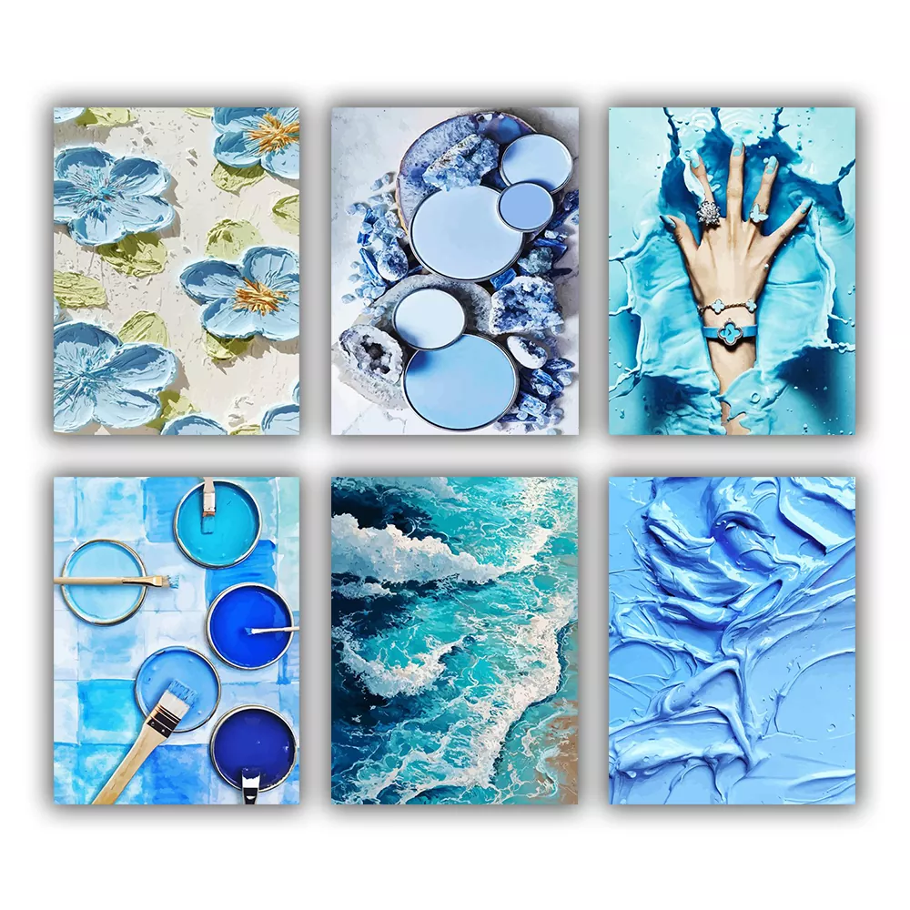 Blue Painting Mini Paint By Numbers Blue Painting Mini Paint By Numbers