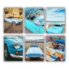 Blue Thunderbird Mini Paint By Numbers