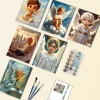 Boy Angel Mini Paint By Numbers
