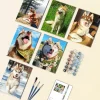 Brown Husky Mini Paint By Numbers