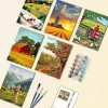 Countryside Life Mini Paint By Numbers