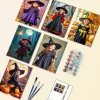 Girl Witches Mini Paint By Numbers