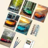 Lamborghini Aventador Mini Paint By Numbers