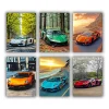 Lamborghini Aventador Mini Paint By Numbers