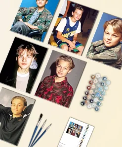Leonardo Dicaprio Mini Paint By Numbers