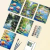 Lilies by Monet Mini Paint By Numbers