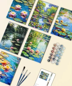 Lilies by Monet Mini Paint By Numbers