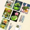 Lily Pad Frog Mini Paint By Numbers