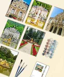 Linderhof Palace Mini Paint By Numbers