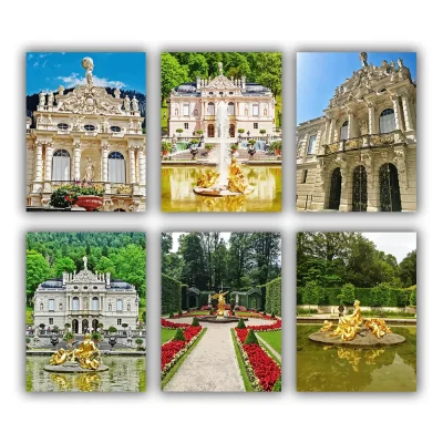 Linderhof Palace Mini Paint By Numbers