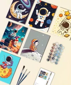 Little Astronaut Mini Paint By Numbers