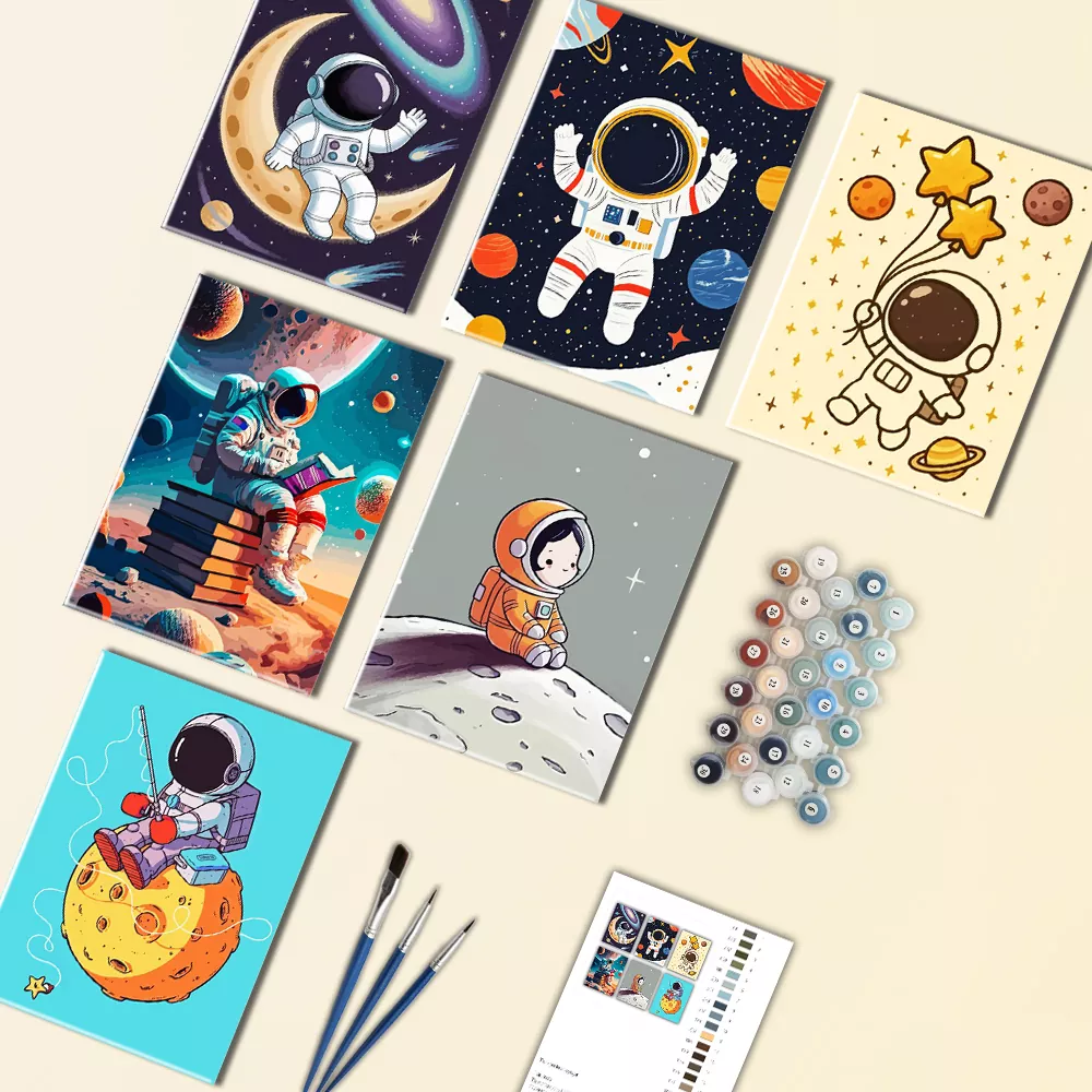 Little Astronaut Mini Paint By Numbers Little Astronaut Mini Paint By Numbers