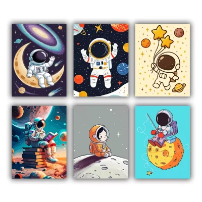 Little Astronaut Mini Paint By Numbers