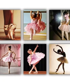 Little Ballerina Mini Paint By Numbers