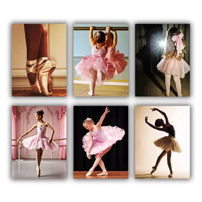 Little Ballerina Mini Paint By Numbers