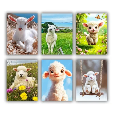 Little Lamb Mini Paint By Numbers