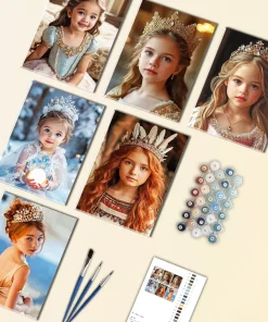 Little Princess Mini Paint By Numbers