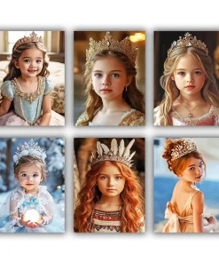 Little Princess Mini Paint By Numbers