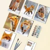 Orange Fox Mini Paint By Numbers