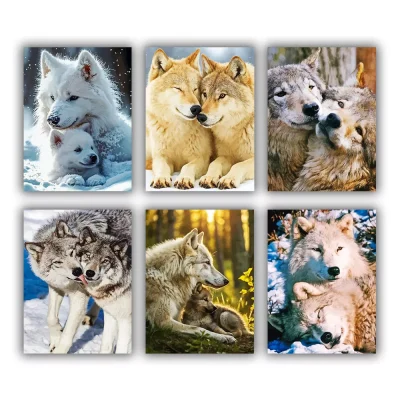 Tamaskan Dog Mini Paint By Numbers