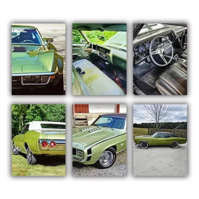 Volkswagen Convertible Mini Paint By Numbers