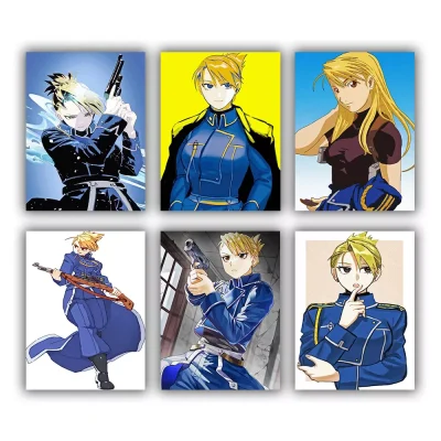 Hieutenant Hawkeye mini paint by numbers