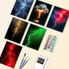Aesthetic Lightning Mini Paint By Numbers