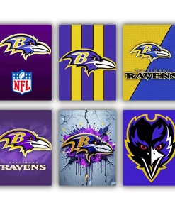 Baltimore Ravens Mini Paint By Numbers