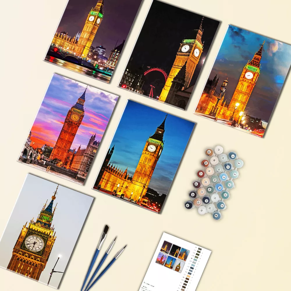 Big Ben Mini Paint By Numbers