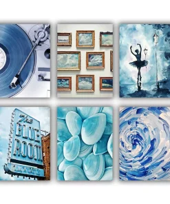 Blue Aesthetics Mini Paint By Numbers