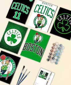 Boston Celtics Mini Paint By Numbers