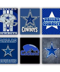 Dallas Cowboy Mini Paint By Numbers