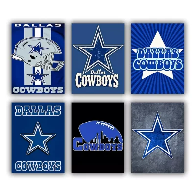 Dallas Cowboy Mini Paint By Numbers