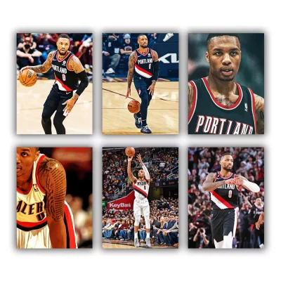 Damian Lillard Mini Paint By Numbers