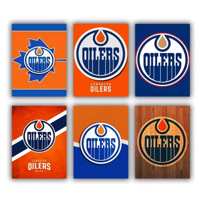 Edmonton Oilers Mini Paint By Numbers