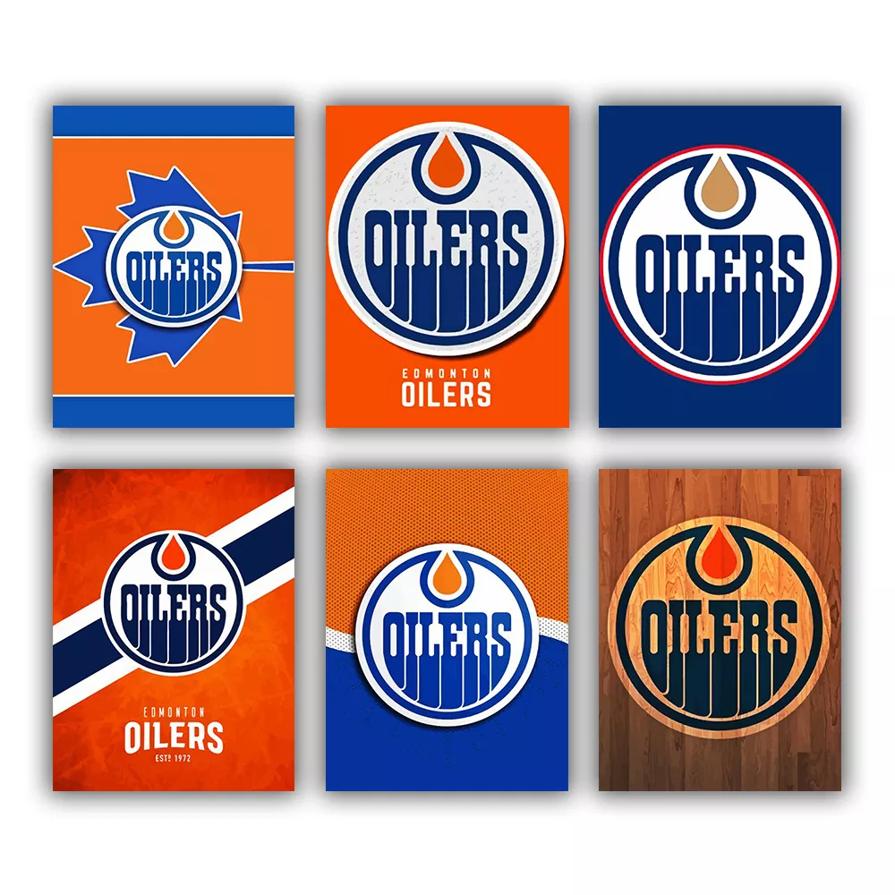 Edmonton Oilers Mini Paint By Numbers Edmonton Oilers Mini Paint By Numbers